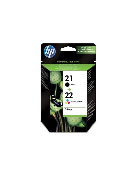 Multipack 2 cartuchos de tinta ORIGINAL SD367AE - nº21 + nº22
