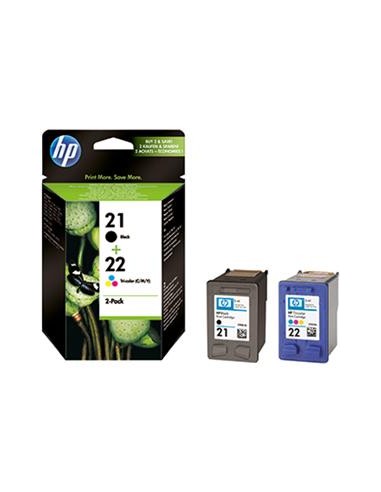 Multipack 2 cartuchos de tinta ORIGINAL SD367AE - nº21 + nº22
