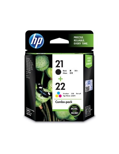 Multipack 2 cartuchos de tinta ORIGINAL SD367AE - nº21 + nº22