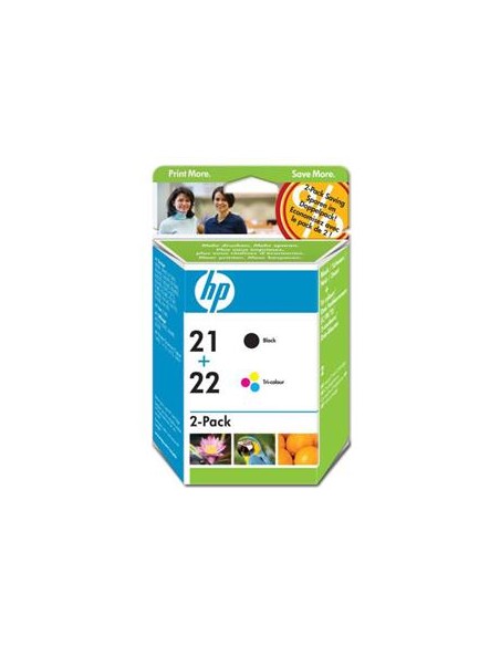 Multipack 2 cartuchos de tinta ORIGINAL SD367AE - nº21 + nº22