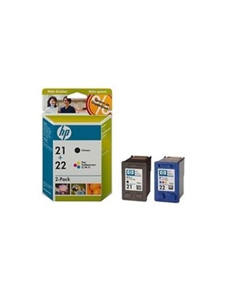Multipack 2 cartuchos de tinta ORIGINAL SD367AE - nº21 + nº22