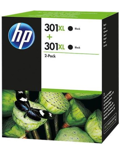 Multipack 2 cartuchos de tinta ORIGINAL D8J45AE - 2 x nº301XLBK