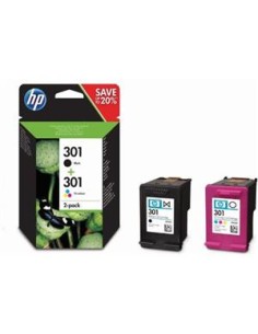 Multipack 2 cartuchos de tinta ORIGINAL N9J72AE - nº301BK...