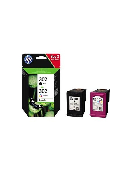 Multipack 2 cartuchos de tinta ORIGINAL X4D37AE - nº302BK + nº302C