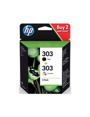 Multipack 2 cartuchos de tinta ORIGINAL 3YM92AE - nº303BK + nº303C