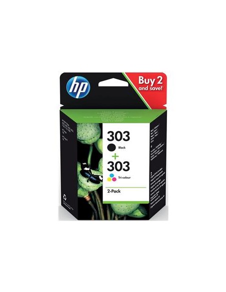 Multipack 2 cartuchos de tinta ORIGINAL 3YM92AE - nº303BK + nº303C