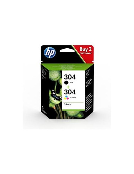 Multipack 2 cartuchos de tinta ORIGINAL 3JB05AE - nº304BK + nº304C