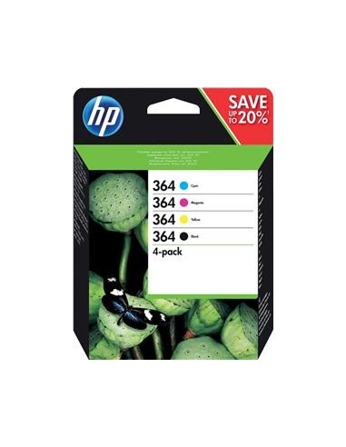 Multipack 4 cartuchos de tinta ORIGINAL N9J73AE - nº364