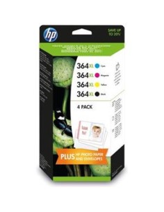 Multipack 4 cartuchos de tinta ORIGINAL N9J74AE - nº364XL