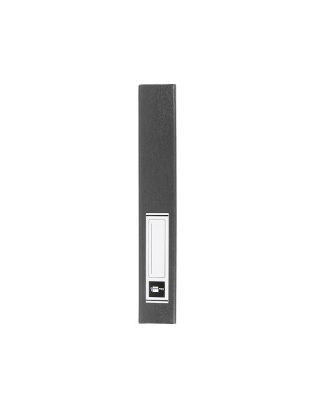 CI | Carpeta proyectos liderpapel folio lomo 50mm carton gofrado gris