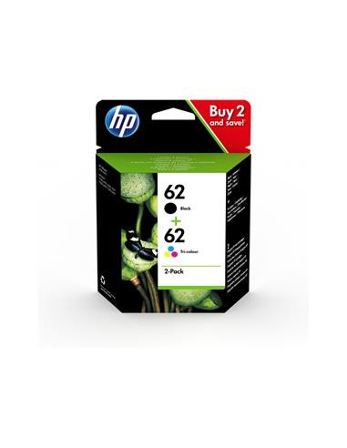 Multipack 2 cartuchos de tinta ORIGINAL N9J71AE - nº62BK + nº62C