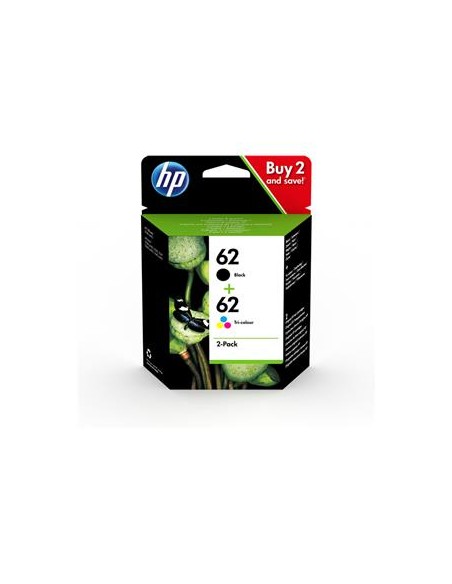 Multipack 2 cartuchos de tinta ORIGINAL N9J71AE - nº62BK + nº62C