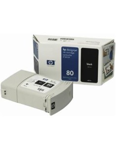 Cartucho de tinta ORIGINAL C4871A - nº80XLBK 2