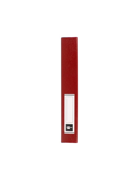 CI | Carpeta proyectos liderpapel folio lomo 50mm carton gofrado roja