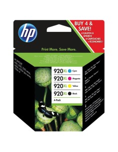 Multipack 4 cartuchos de tinta ORIGINAL C2N92AE - nº920XL