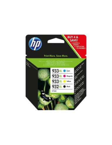 Multipack 4 cartuchos de tinta ORIGINAL C2P42AE - nº932XLBK + nº933XL