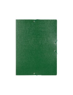 CI | Carpeta proyectos liderpapel folio lomo 50mm carton gofrado verde 2