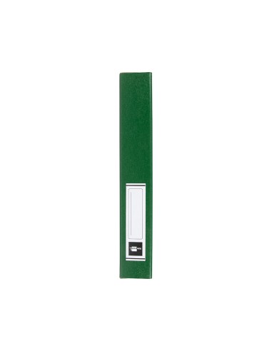CI | Carpeta proyectos liderpapel folio lomo 50mm carton gofrado verde