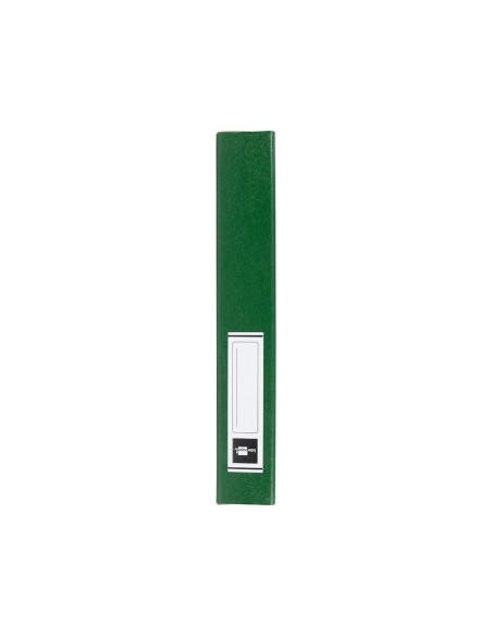 CI | Carpeta proyectos liderpapel folio lomo 50mm carton gofrado verde
