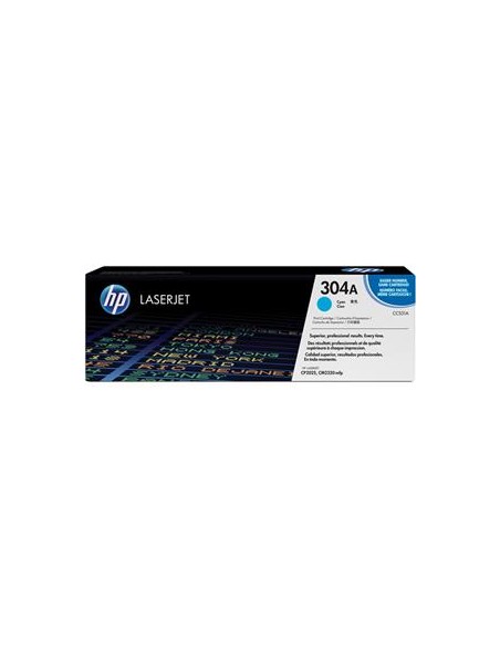 Cartucho de toner ORIGINAL CC531A - nº304AC