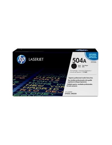 Cartucho de toner ORIGINAL CE250A - nº504ABK