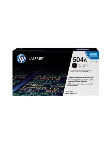 Cartucho de toner ORIGINAL CE250A - nº504ABK