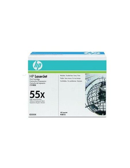 Cartucho de toner ORIGINAL CE255X - nº55X