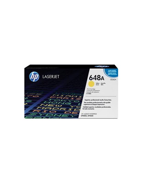 Cartucho de toner ORIGINAL CE262A - nº648AY