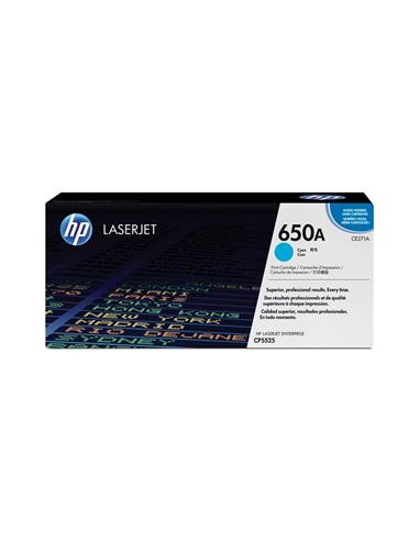 Cartucho de toner ORIGINAL CE271A - nº650AC