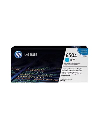 Cartucho de toner ORIGINAL CE271A - nº650AC