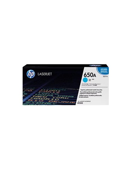 Cartucho de toner ORIGINAL CE271A - nº650AC