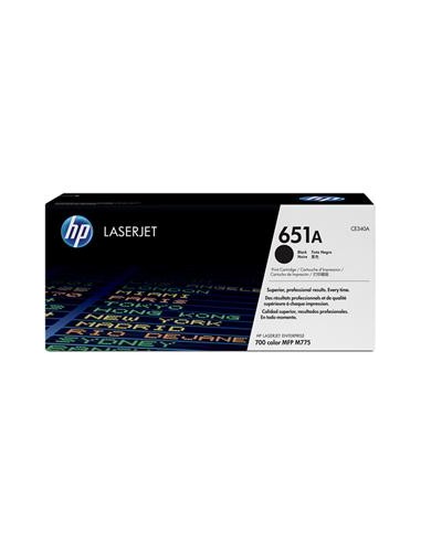 Cartucho de toner ORIGINAL CE340A - nº651ABK