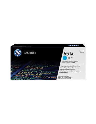 Cartucho de toner ORIGINAL CE341A - nº651AC
