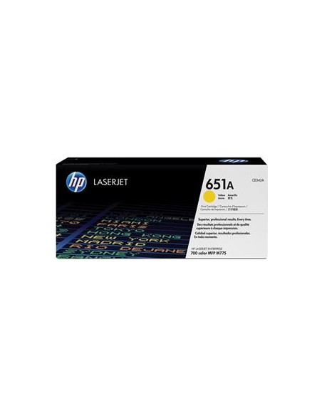 Cartucho de toner ORIGINAL CE342A - nº651AY