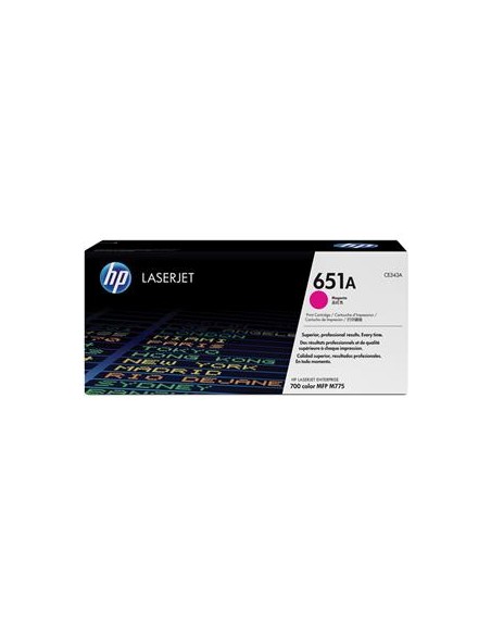 Cartucho de toner ORIGINAL CE343A - nº651AM