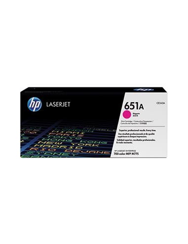 Cartucho de toner ORIGINAL CE343A - nº651AM