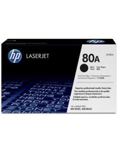 Cartucho de toner ORIGINAL CF280A - nº80A