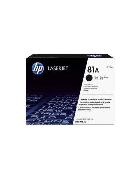 Cartucho de toner ORIGINAL CF281A - nº81A