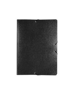 CI | Carpeta proyectos liderpapel folio lomo 90mm carton gofrado negra 2